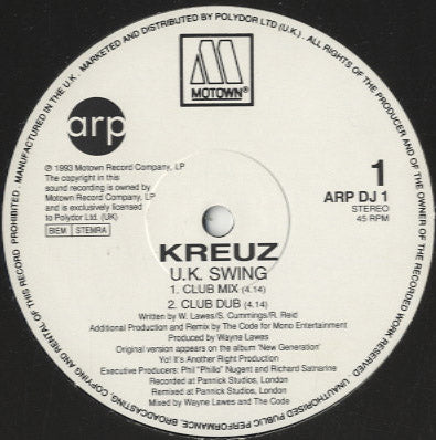 Kreuz - U.K. Swing [12