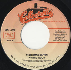 Kurtis Blow - The Breaks / Christmas Rappin' [7"]