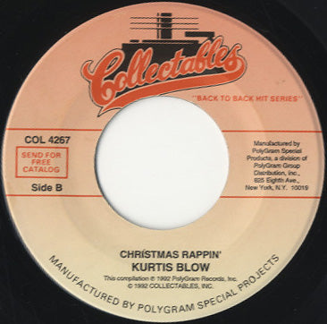 Kurtis Blow - The Breaks / Christmas Rappin' [7