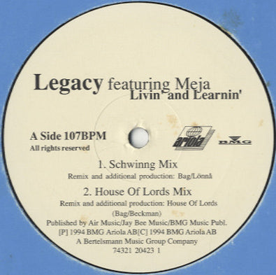 Legacy Feat. Meja - Livin' & Learnin' [12