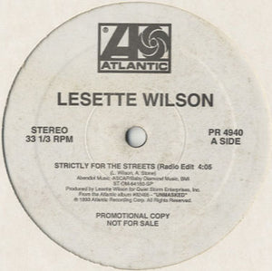 Lesette Wilson - Strictly For The Streets [12"]