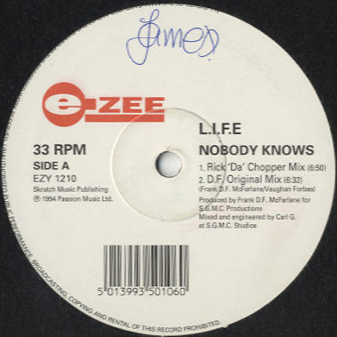 L.I.F.E - Nobody Knows [12