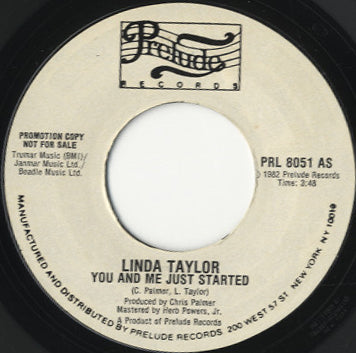 Linda Taylor - You And Me Just Started [7