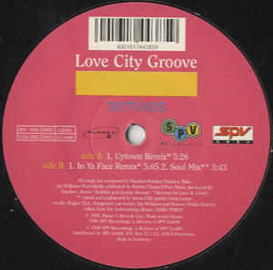 Love City Groove - Love City Groove (Remixes) [12"]