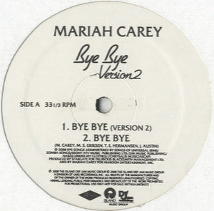 Mariah Carey - Bye Bye (version 2) [12"]