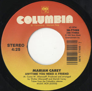 Mariah Carey - Anytime You Need A Friend [7"] 