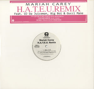 Mariah Carey - HATEU (Remix) [12"] 