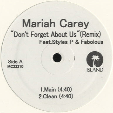 Mariah Carey - Don't Forget About Us (Desert Storm Remix) [12