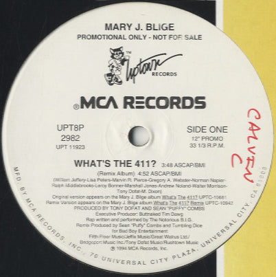 Mary J. Blige - What's The 411? [12
