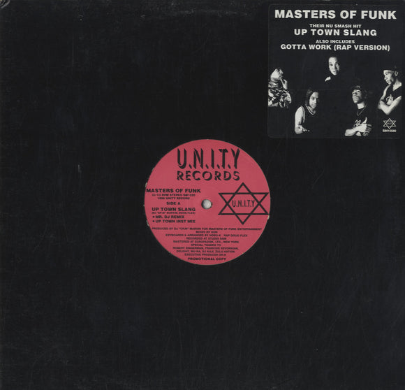 Masters Of Funk - Up Town Slang / Gotta Work [12