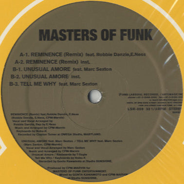 Masters Of Funk - Reminence (Remix) [12
