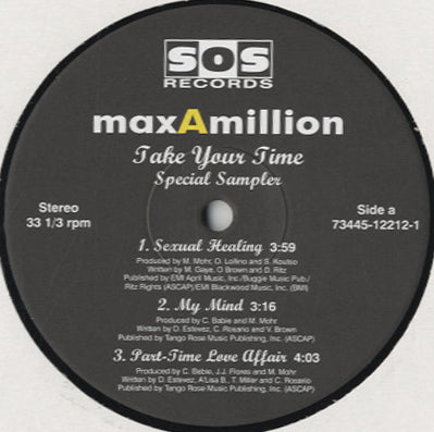 Max-A-Million - Take Your Time Special Sampler [12