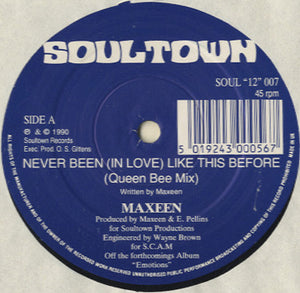 Maxeen - Never Been (In Love) Like This Before [12"]