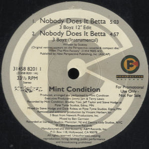 Mint Condition - Nobody Does It Betta [12"]