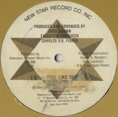 Newstar Band - I Still Feel Like Dancing [12