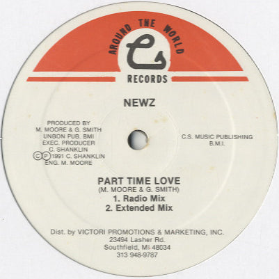 Newz - I Should Have Known / Part Time Love [12