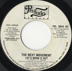 The Next Movement - Let's Work It Out [7"]