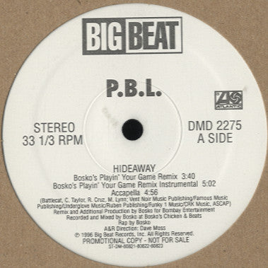 P.B.L. - Hideaway [12