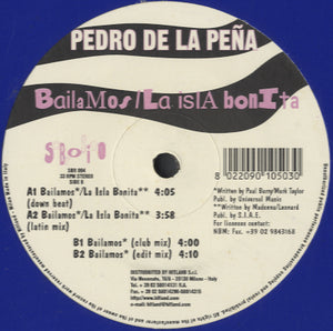 Pedro De La Pena - Bailamos Medley With La Isla Bonita [12"]