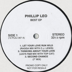 Phillip Leo - Best EP [12"]