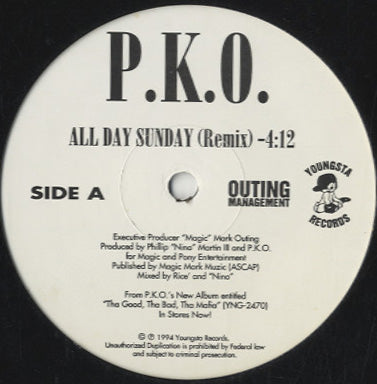 P.K.O. - All Day Sunday (Remix) [12