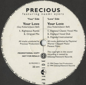 Precious - Your Love [12"]