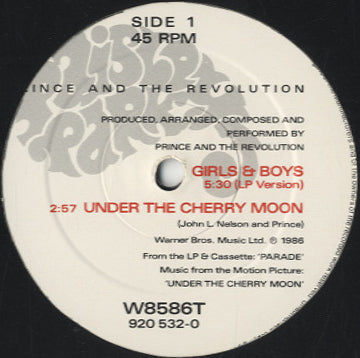 Prince And The Revolution - Girls & Boys [12