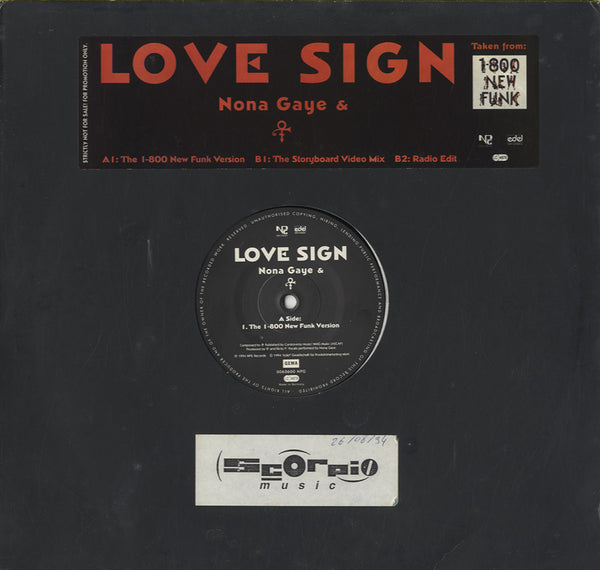 Nona Gaye & The Artist (Formerly Known As Prince) - Love Sign [12