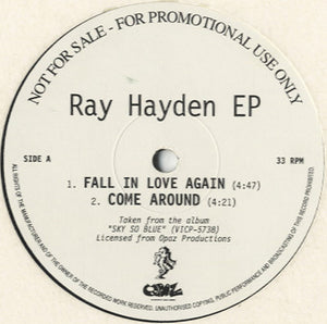 Ray Hayden - Ray Hayden EP [12"] 