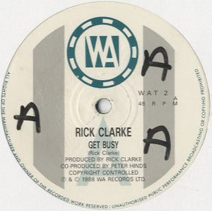 Rick Clarke - Get Busy [12"]