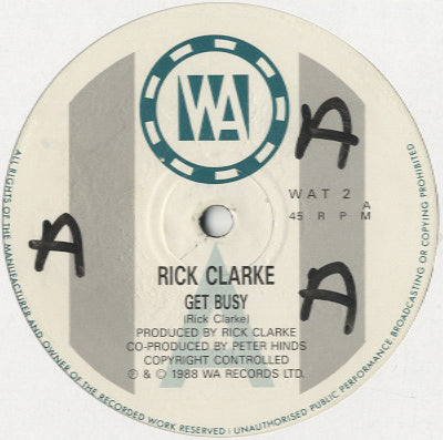 Rick Clarke - Get Busy [12