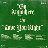 Sally Green - Go Anywhere / Love You Right [7"]