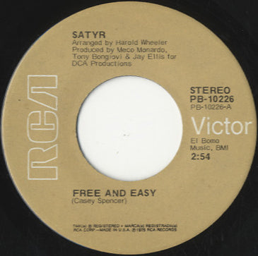 Satyr - Free And Easy [7