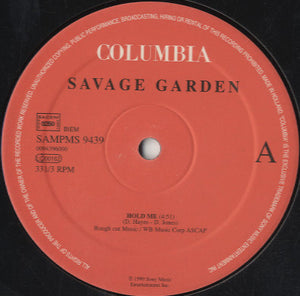 Savage Garden - Hold Me [12"]