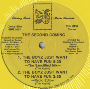 The Second Coming - The Boyz Just Want To Have Fun / After The Rain [12"]