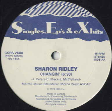 Jean Carne / Sharon Ridley - Was That All It Was / Changin' [12