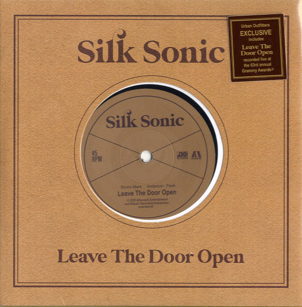 新品 Silk Sonic / Leave The Door Open 7インチ Silk Sonic - Leave The Door Open [7
