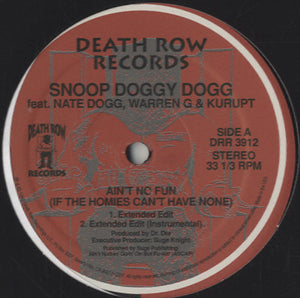 Snoop Doggy Dogg - Ain't No Fun (If The Homies Can't Have None) [12"] 