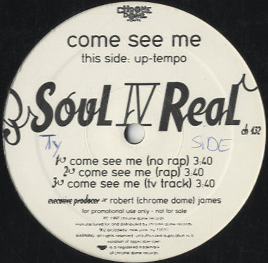 Soul IV Real - Do You Remember (Wishing Well) / Come See Me [12