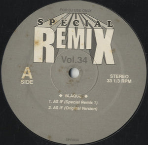 Special Remix 1-34 (Blaque - As If) [12"]