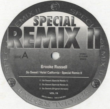 Special Remix 2-19 (Brooke Russell - So Sweet) [12