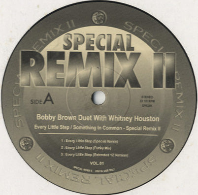 Special Remix 2-1 (Bobby Brown - Every Little Step / Something In Common) [12