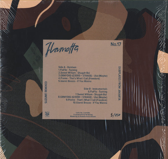 J. Lamotta - Dubplates From Jakarta #17 (Suzume Remixed) [12