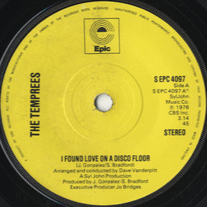 The Temprees - I Found Love On A Disco Floor [7"]