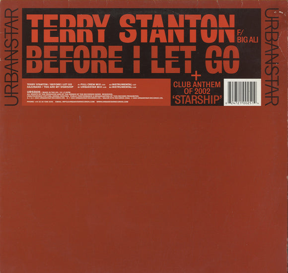 Terry Stanton / Dazz Band - Before I Let Go / You Are My Starship [12