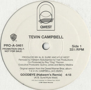 Tevin Campbell - Goodbye (Hakeem's Remix) [12"]