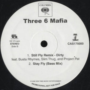 Three 6 Mafia - Stay Fly (Still Fly Remix) [12"] 