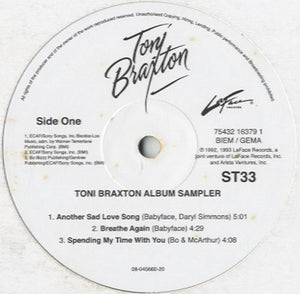 Toni Braxton - Toni Braxton Album Sampler [12"]