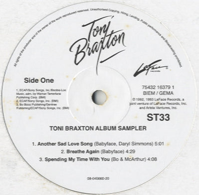 Toni Braxton - Toni Braxton Album Sampler [12