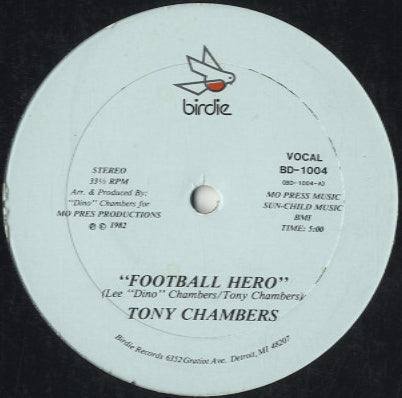 Tony Chambers - Football Hero [12